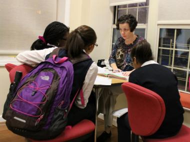 Project STEP, a program run by the nonprofit WHEDco, helps students and families at P.S./I.S. 218 in The Bronx navigate the high school admissions process.
