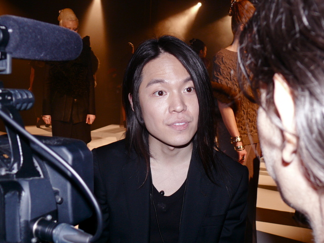 <p>Brandon Sun at New York Fashion week in February 2012.</p>

