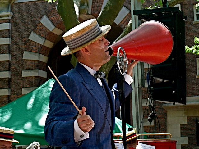 <p>Michael Arenella, headliner of the Jazz Age Lawn Parties on Governors Island and the Winter Ball.</p>
