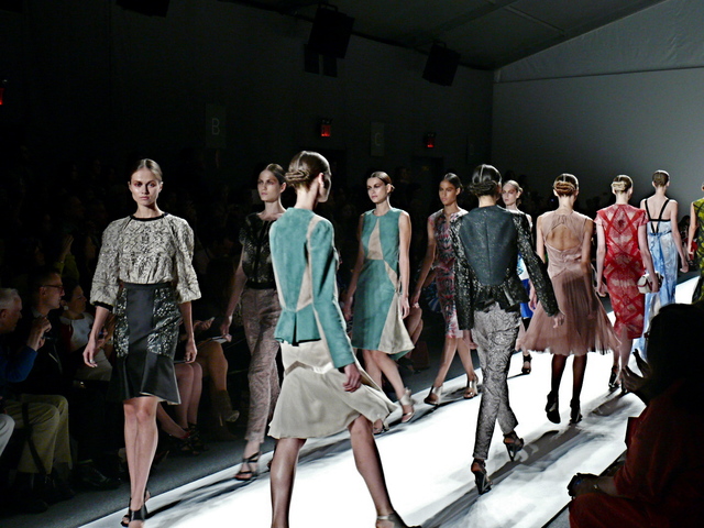 <p>Mohapatra's Spring 2013 showcased some of the season&rsquo;s best color sensibilities in sharp, knockout silhouettes</p>
