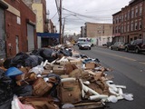 Huge Trash Heap Sits Uncollected for Weeks on Red Hook Commercial Strip