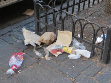The Doe Fund has stopped cleaning East 86th Street Commercial District, citing Hurricane Sandy-centered financial concerns.