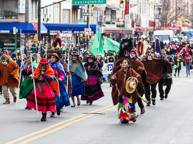 <p>The 36th Annual Three Kings Day Parade takes place in East Harlem on Jan. 4, 2013.</p>
