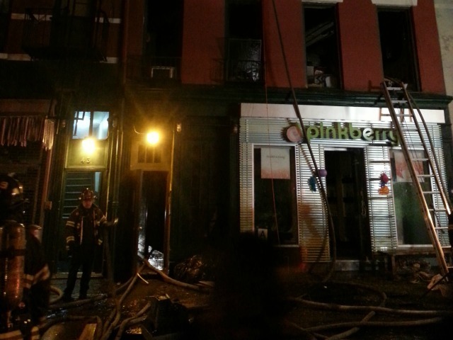 <p>A fatal fire broke out at 41 Spring St. Jan. 10, 2013.</p>
