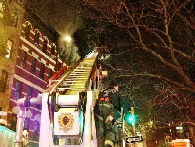 <p>A fire broke out at 41 Spring St. Jan. 10, 2013.</p>
