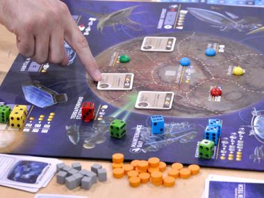 Myriad Games, which will sell board and card games, will open next month in Bulls Head.