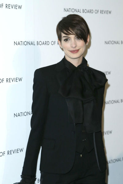 <p>Anne Hathaway at the National Board of Review Awards at Cipriani 42nd Street, Tuesday, January 8, 2013.</p>
