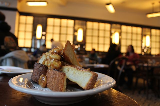 <p>The French toast, made with creme brulee, is fluffy and light according to The Smith's owners. &nbsp;</p>
