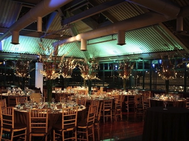 <p>Popular Seaport catering hall Bridgewaters, before being shuttered during Hurricane Sandy.</p>
