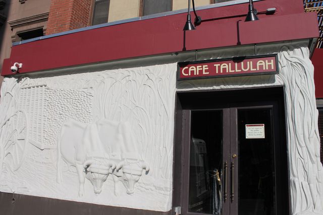 <p>Cafe Tallulah's owners refurbished a mural which dates back to the 1970s and was the subject of debate between preservationists and the restaurant, which originally wanted to take it down.</p>
