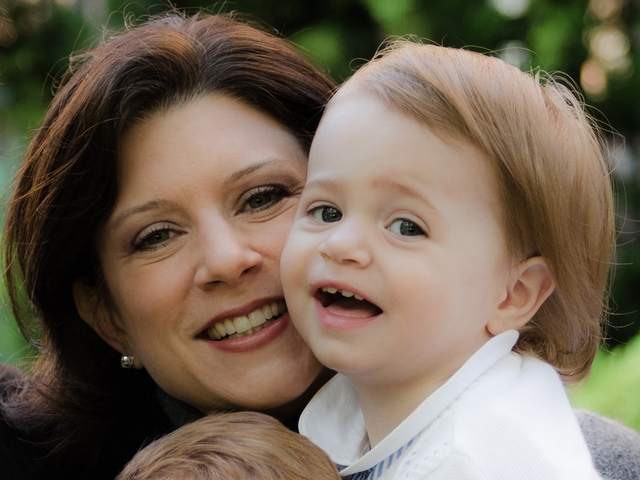 <p>January 2013 - Kim Janulewicz with her son.</p>
