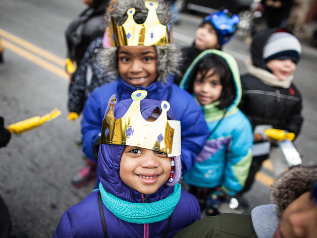 <p>Children enjoy the 36th Annual Three Kings Day Parade in East Harlem on Jan. 4, 2013.</p>
