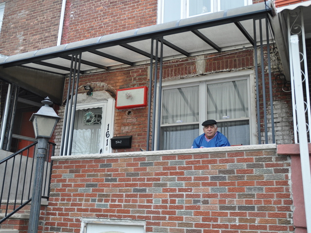 <p>Ishmael Diaz, 66, said trucks "fly through" the street on Maspeth Avenue during the day and night and that the trucks often stay idling overnight, bothering him with noise.</p>

