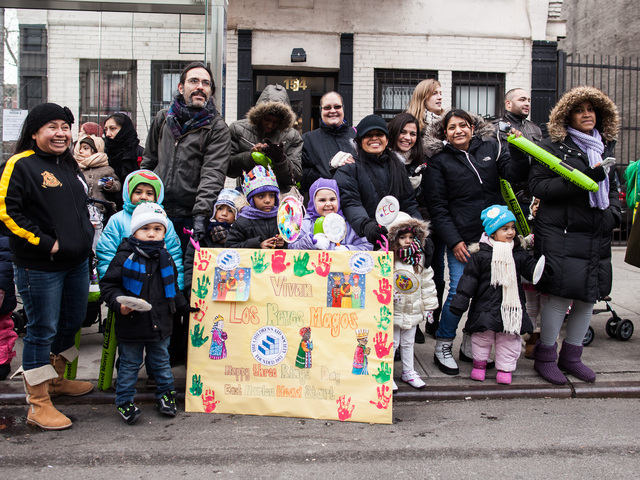 <p>Crowds enjoy the 36th Annual Three Kings Day Parade in East Harlem on Jan. 4, 2013.</p>
