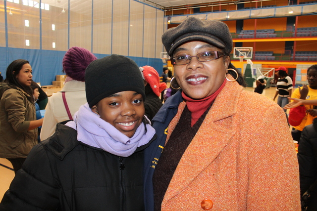 <p>"It's an awesome setting," said Robin Boswell, a legal secretary who came with her daughter Jianna, 12, a Democracy Prep student. "It teaches your kids to activate their skills and put them to use in the world.</p>
