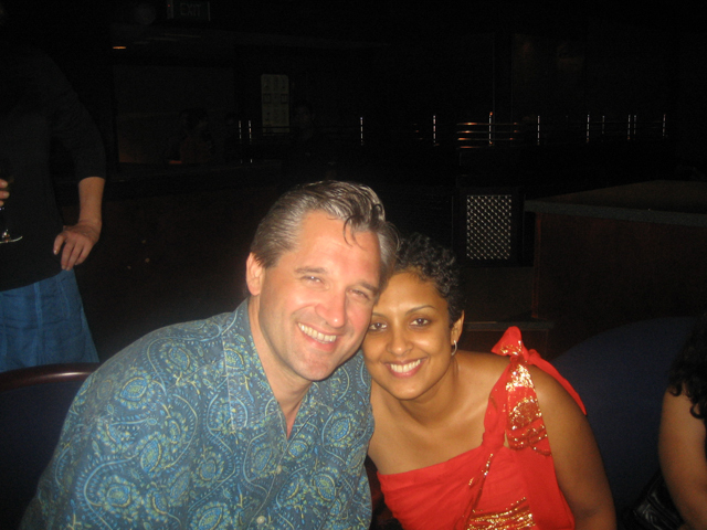 <p>Ed Hartzog and his wife Nalika Nanayakkara met while tutoring under-privileged youth, he said. Hartzog is running for Councilwoman Jessica Lappin's seat.</p>
