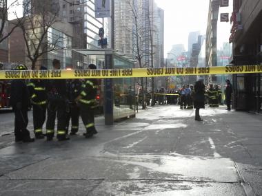 A fire broke out inside of Ollie's Noodle Shop and Grille, located at 1991 Broadway, about 9:45 a.m. Thursday January 3, 2013, the FDNY said.
