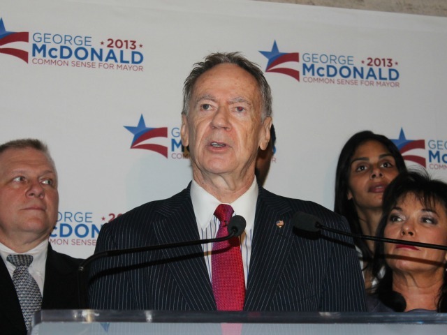 <p>George McDonald said his platform will center on delivering jobs for all New Yorkers.</p>
