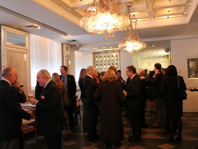 <p>The crowd gathered at the Inaugural Loews Regency Power Breakfast Event at the Park Avenue Winter on Jan. 9, 2013.</p>
