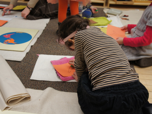 <p>A preschool classroom at Lamplighters Yeshivah in Crown Heights. Unlike many of the 84,000 other Jewish parochial students in Brooklyn, students at Lamplighters learn religious and secular subjects side by side.</p>
