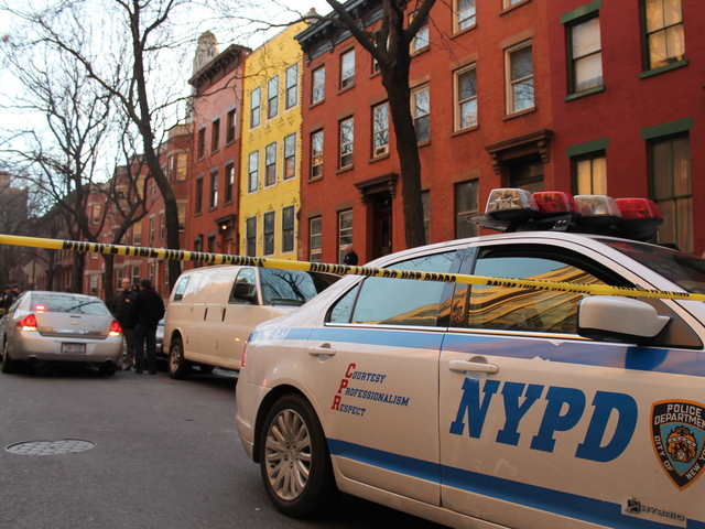 <p>A man was shot at 48 Fort Greene Place after lunging at a woman with scissors Jan. 2, 2013, police said.</p>
