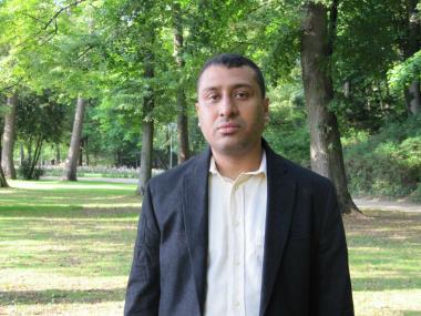 Mir Hoosain, 35, was killed when a Pathfinder smashed into the back end of his parked Crown Victoria, on January 20, 2013.
