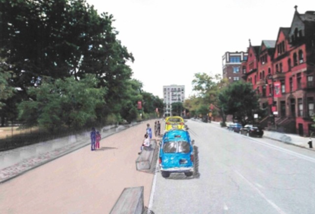 <p>A rendering of 120th Street.</p>

