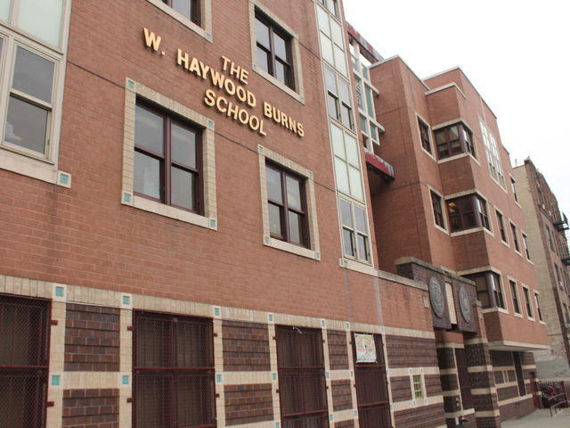 <p>Muscota New School and Amistad Dual Langauge School are housed in the same building at 4862 Broadway.</p>
