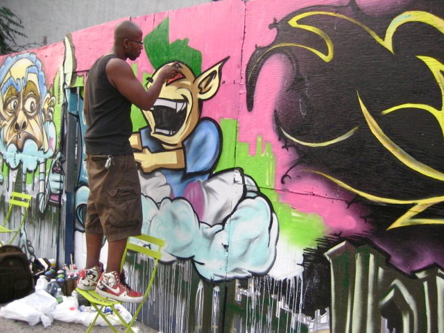 <p>Myrtle Avenue Brooklyn Partnership sponsored the Brooklyn Urban Arts Project.</p>
