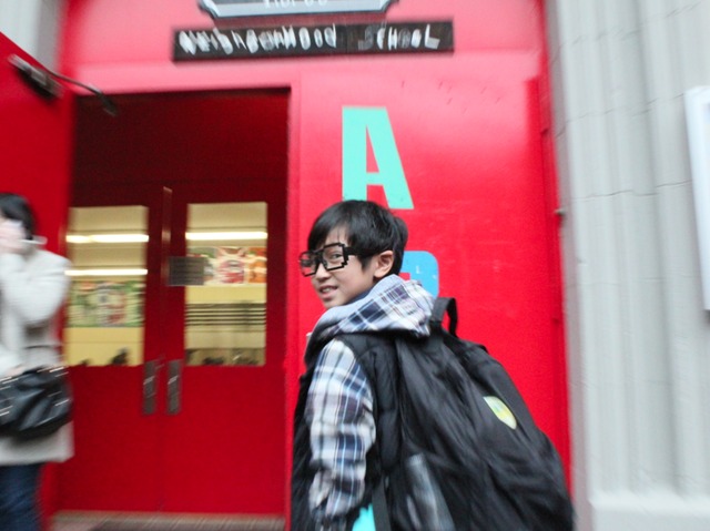 <p>Florence Eng chose the Neighborhood School on East 3rd Street for her son, Alex, after extensive research.</p>
