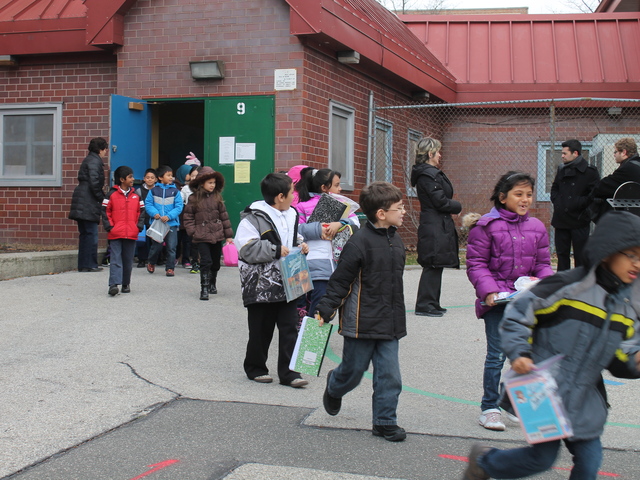 <p>P.S. 11 in Woodside is a popular neighborhood school but has long suffered from severe overcrowding. Officials recently announced that the school will be getting a new annex built to replace trailer classrooms, which have been used to house students for the last 12 years.</p>
