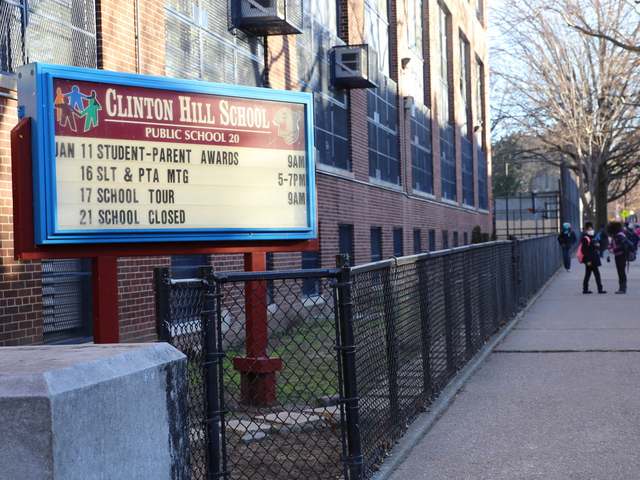<p>P.S. 20 is on Adelphi Street in Fort Greene.</p>

