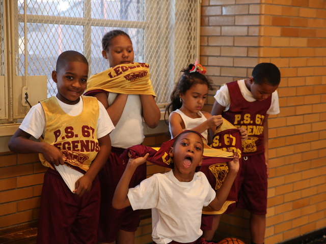 <p>P.S. 67 has an after-school basketball team called Legends.</p>

