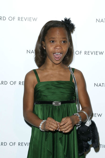 <p>Quvenzhane Wallis at the National Board of Review Awards at Cipriani 42nd Street, Tuesday, January 8, 2013.</p>
