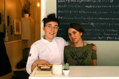 Two Park Slope residents started a joint business combining their passion for yoga and food.