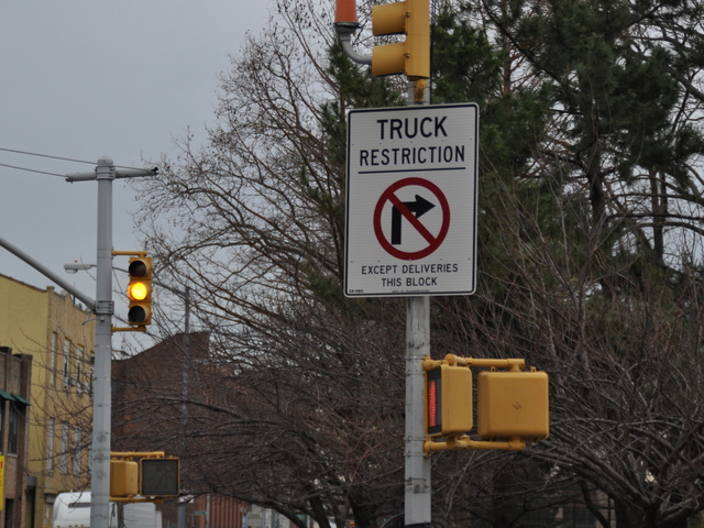 <p>Truck traffic is prohibited by Cooper Park except for deliveries, but neighbors said the rule has not been enforced and has caused safety concerns for families using the park.</p>
