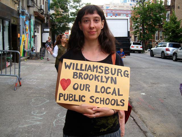 <p>The parent group WAGPOPS&nbsp;has filed a suit against the state to prevent the opening of Citizens of the World charter school on Leonard Street in Williamsburg.</p>
