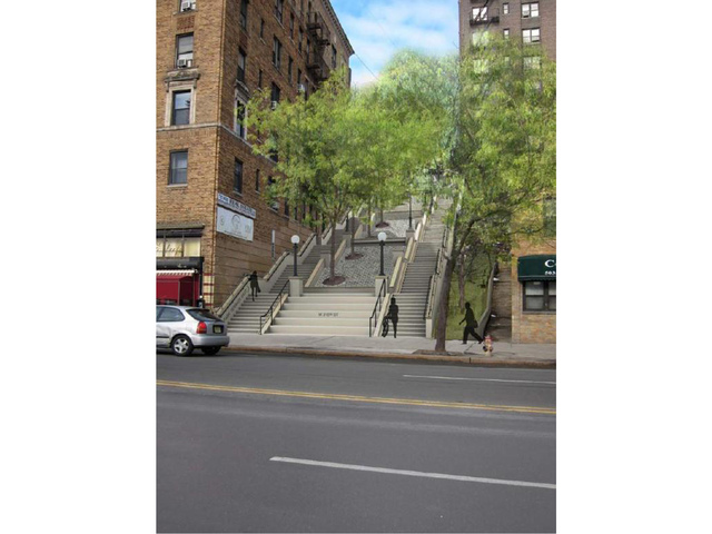 <p>The City Department of Design and Construction said that reconstruction of the steps will begin in fall 2013.</p>
