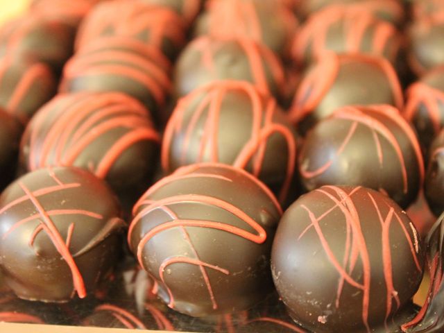 <p>Grand Marnier Truffles at Aigner Chocolates in Forest Hills.</p>
