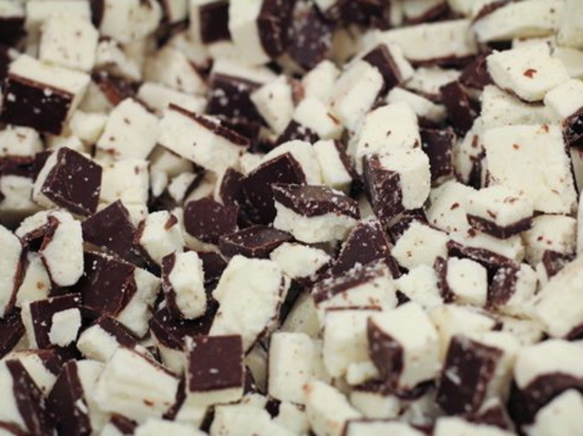 <p>Cool peppermint ice cream with homemade peppermint patties and a swirl of dark chocolate from Ample Hills Creamery.</p>
