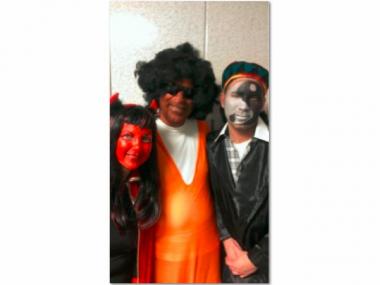 Assemblyman Dov Hikind Dons Blackface for Purim.