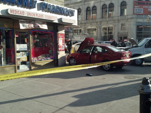 <p>One person was killed and four others were hurt in a two-car crash at Broadway and 135th Street Feb. 6, 2013.</p>
