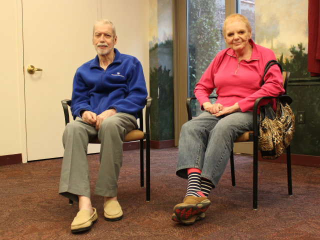 <p>Pat Makris and Charles Peck decided to get involved in Carnegie East House's next musical because the last one looked like so much fun, they said.</p>

