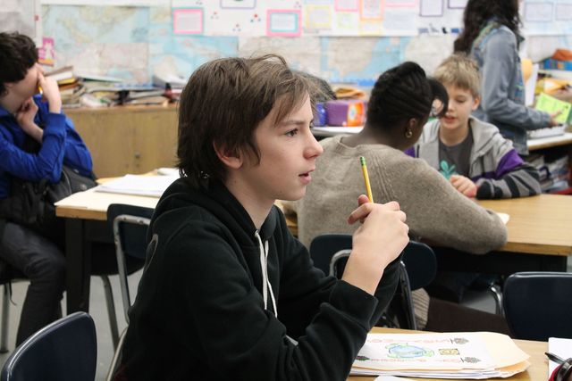 <p>Each student has an advisor, with whom he or she meets with each week.&nbsp;</p>
