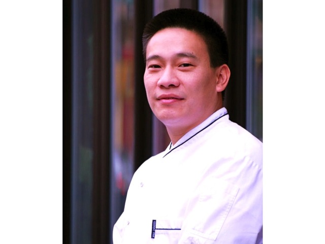 <p>Chris Cheung, former chef at Nobu and Jean-Georges, is executive chef at Cherrywood Kitchen, which is set to open on Spring Street in March 2013.</p>
