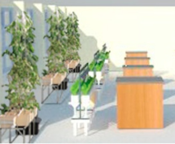 <p>A blueprint for the new hydroponic&nbsp;classroom at The Computer School on West 77th Street.&nbsp;</p>
