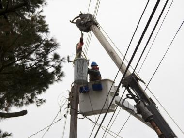 Sections of Great Kills went dark Friday, and officials feared more outages could be felt in the city.
