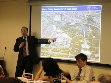 City Planning Commission is currently reviewing the USTA application.