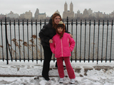 Upper East Siders Unfazed by Snow and Sleet