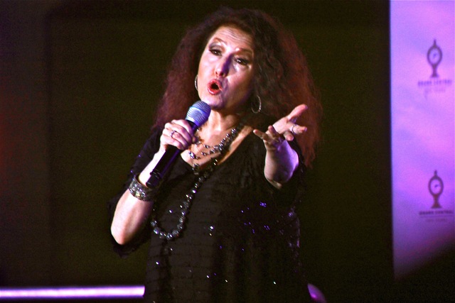 <p>Grammy Award-winning singer Melissa Manchester was invited on stage to perform during the Grand Central Centennial opening ceremony.</p>
